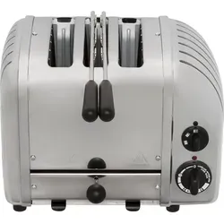 Dualit 2+1 Schlitz Toaster mit Sandwichzange