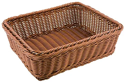 APS 40230 Korb, GN 2/3,32,5 x 35,4 cm, mit Edelstahldraht im Rand, beige | Höhe 6,5 cm; Polypropylen