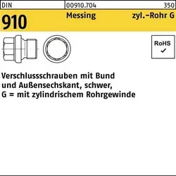 DIN 910 Verschlussschraube VG 3/8