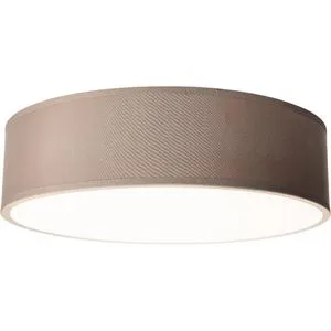 EinLicht Deckenleuchte 1453247 E27, Ø 38 cm - Deckenleuchte mit 2x E27-Fassungen für individuelle LED-Lampen, hochwertiges Textil-Gehäuse sorgt für diffuses Licht, ideal für verschiedene Einrichtungsstile.