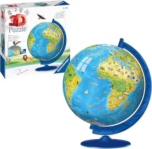 Ravensburger Children’s World Globe 3D Jigsaw Puzzle