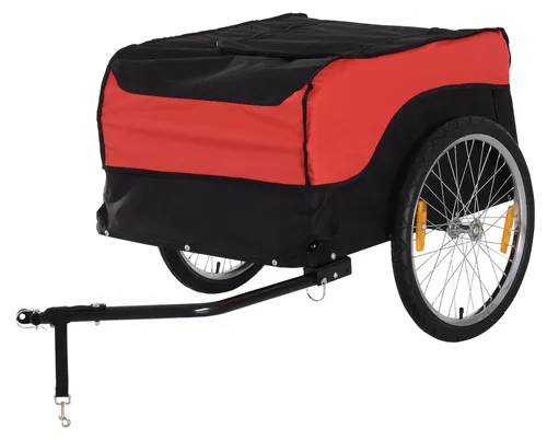 Fahrradanhänger (rot-schwarz)