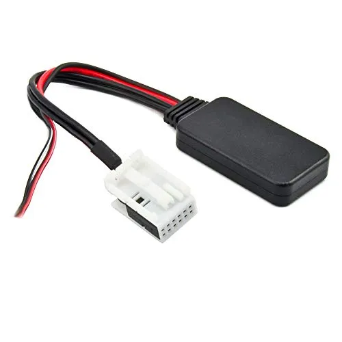Auto Bluetooth Aux Empfänger Bluetooth Audio Adapter 12pin Kompatibel mit BMW E60 E63 E64 E83 E85 E90 E93 BMW 5 6 X3 Z4