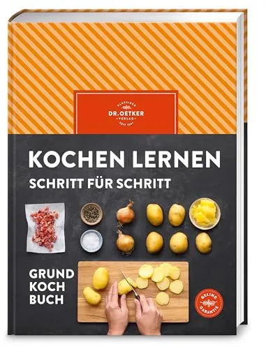 Kochen lernen Schritt für Schritt: Das Grundkochbuch für Anfänger - Entdecken Sie gelingsichere Rezepte und wichtige Kochtechniken für den perfekten Einstieg in die Küche. Ideal für Koch-Anfänger, um das Kochen zu erlernen und Spaß zu haben! Kategorie: Bücher