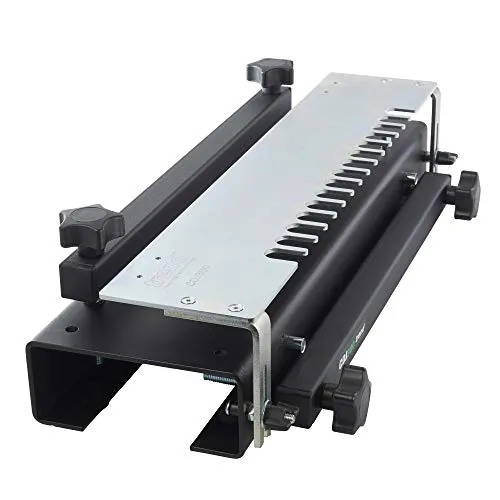 Trend 300mm Halbblinde Schwalbenschwanz-Schablone, Schwalbenschwanz-Fräser und Führungsbuchse für präzise und einfache Schwalbenschwanzverbindungen, CDJ300