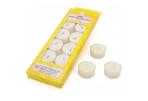 LAVISA Duftkerze Duftkerze Satya Teelichter Nag Champa, Palo Santo, Weihrauch, Duftkerze Satya Nag Champa Palo Santo Salbei Weihrauch