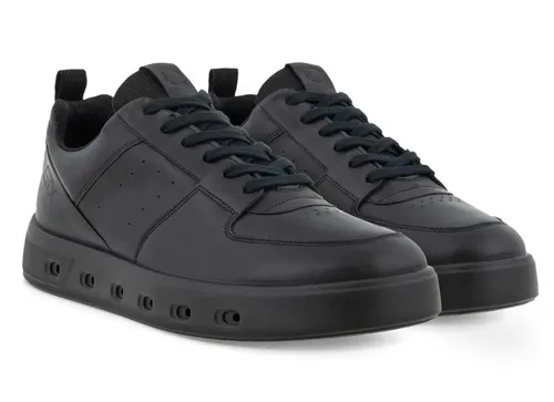 ECCO Herren Street 720 M Shoes, Schwarz, 46 EU - Herren-Sneaker mit robuster, wasserdichter GORE-TEX Konstruktion für optimalen Wetterschutz und komfortabler Passform durch lange Schnürung.