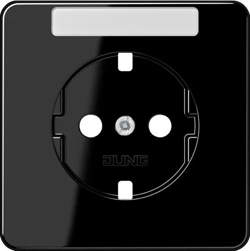Jung Steckdosen Schwarz von Jung Platte Installationsschalterprogramme