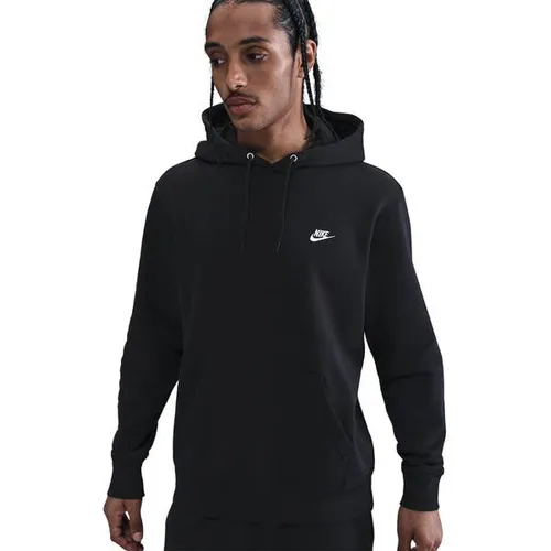 NIKE Herren Shirt Club Fleece - Hochwertiger Hoodie aus angerautem Fleece, bietet optimalen Tragekomfort und ist perfekt für lässige Freizeitlooks.