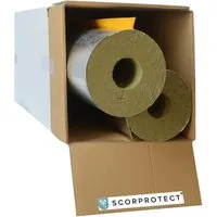 Scorprotect Karton Rohrisolierung Alu 76 MM X 70 MM
