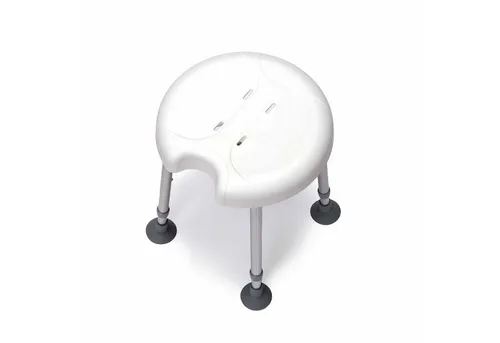 Duschhocker Delphi Plus mit Hygieneaussparung