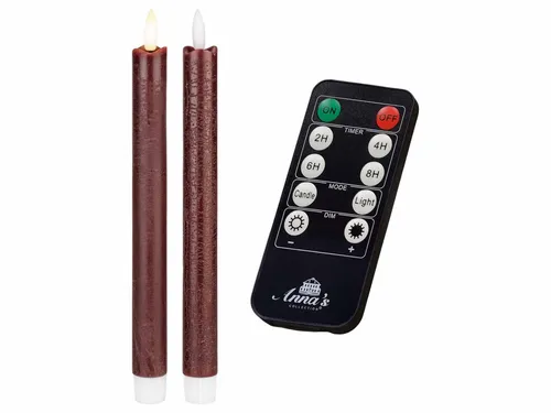 Coen Bakker Deco BV LED-Kerze Wax Candles Set, 3-tlg