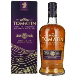 Produktbild Tomatin 13 Years Old Double Cask Whisky 1l in Geschenkbox