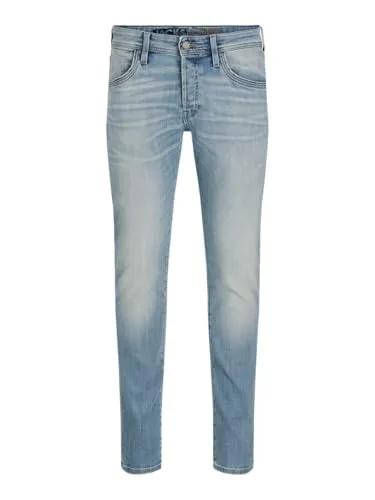 Jack & Jones Slim-fit-Jeans JJIGLENN JJLUKE GE 938 NOOS blau 33 - Modische Slim-fit-Jeans aus 98% Baumwolle und 2% Elasthan, mit Stretch für optimalen Tragekomfort und Pflegeleichtigkeit. Ideal für einen lässigen Look!