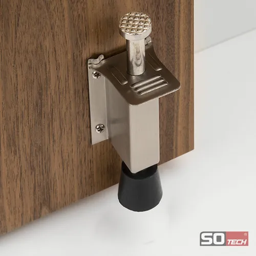 SO-TECH® Boden Türstopper Türfeststeller Türpuffer Torstopper Hub 30mm Edelstahl