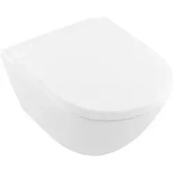 V&B Wand-WC, Tiefspüler Subway 2.0 Komfort D-Flush, Abg. waag., spülrandlos, weiß