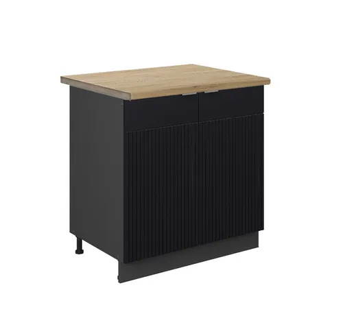 Küchenschränke Schwarz von Vicco