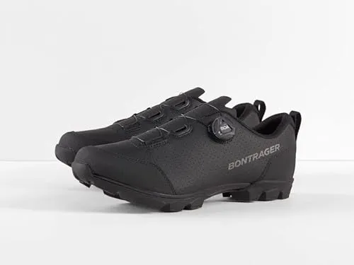 Bontrager Evoke MTB SPD Unisex Schuhe Gr.39 Schwarz - Fahrradschuhe für Mountainbiker, bieten optimalen Halt und Komfort für anspruchsvolle Trails.
