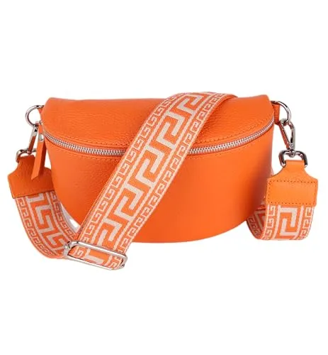 MIRROSI® Bauchtasche Damen in orange von MIRROSI