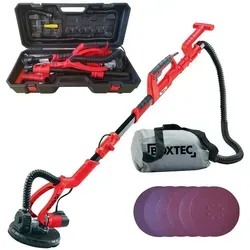 BOXTEC Deckenschleifer 225mm – Sanierungsschleifer mit 750 Watt im Koffer