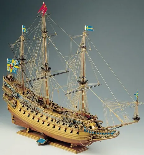 Corel Schiff Wasa 1:75 Holz Baukasten von Krick