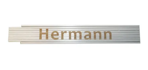 Zollstock Hermann 2 m weiß