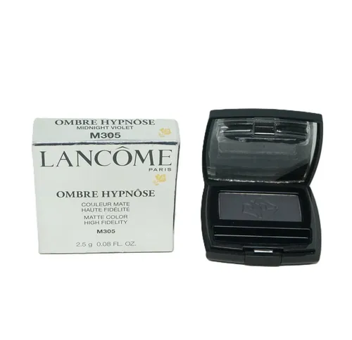 Lancôme OMBRE HYPNÔSE MATT Midnight Violet M305 2,5 g Lidschatten - Der Lancôme Ombre Hypnôse Mono bietet intensive Farben für beeindruckende Augen-Make-ups. Ideal für natürliche Looks oder dramatische Smokey-Eyes – die faltenresistente Formel sorgt für eine gleichmäßige und langanhaltende Anwendung.