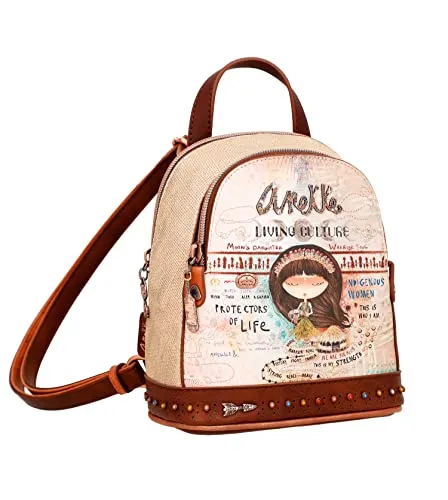 Anekke Damen Mini Rucksack für unterwegs, bunt