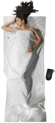 Cocoon Travel Sheet Bio-Baumwoll Schlafsack - Weiß - One Size - Schlafsäcke für Reisen, aus hochwertiger Bio-Baumwolle für besten Komfort und ein angenehmes Schlafgefühl.