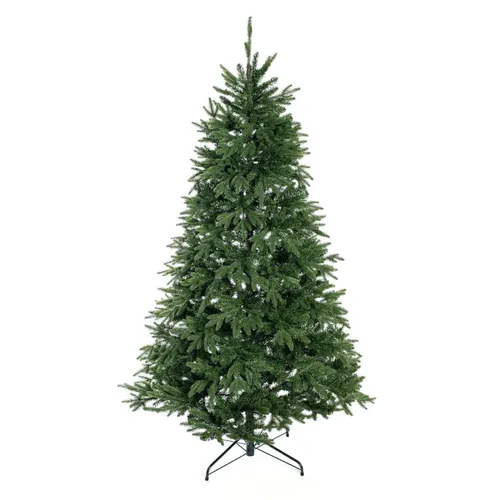 Weihnachtsbaum Sherwood Fichte 210 cm – realistischer Kunsttannenbaum mit Ständer