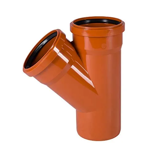 KG Rohr und Formstücke DN 160 SN 4 Kanalrohrsystem (Abzweig 160/125 45 Grad)