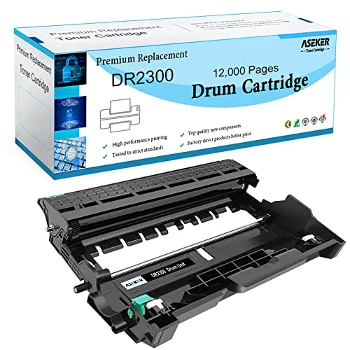 ASEKER Kompatibel DR-2300 DR2300 Trommel für Brother HL-L2300D HL-L2340DW HL-L2360DN HL-L2365DW DCP-L2500D DCP-L2520DW DCP-L2540DW MFC-L2700DN MFC-L2700DW MFC-L2720DW MFC-L2740DW Drucker
