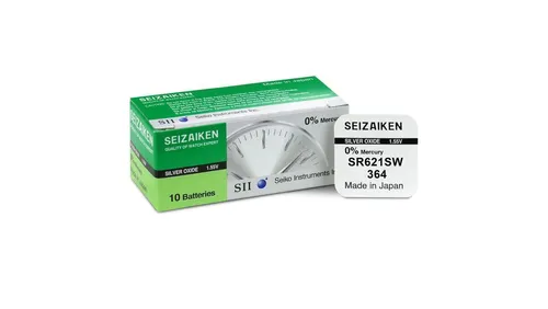Produktbild SR621SW SR60 364 Silberoxid Batterie von Seizaiken