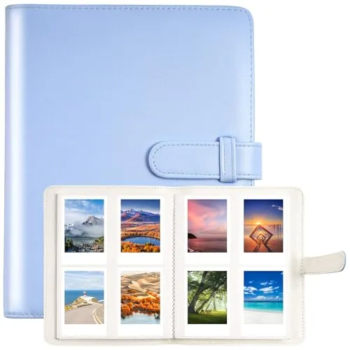 Jokisa Fotoalbum mit 256 Taschen, Mini-Fotoalbum für Fujifilm Instax Mini 12 11 9 8+ 8 99 40 Sofortbildkamera, für Polaroid PIC-Snap 300, Sprocket HP, Kodak Mini 2x3 Zoll Film