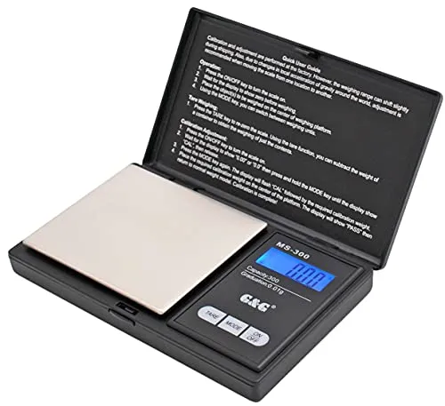 G&G 300g/0,01g MS-B Taschenwaage von G&G