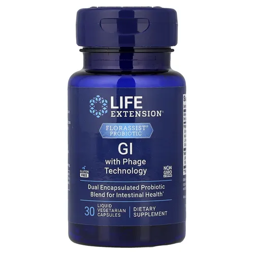Life Extension Florassist GI mit Phagen-Technologie, 30 vegane Kapseln