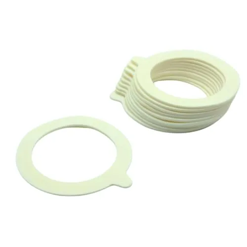 EINKOCHRINGE Weiß 10 Stk (92/68 mm)