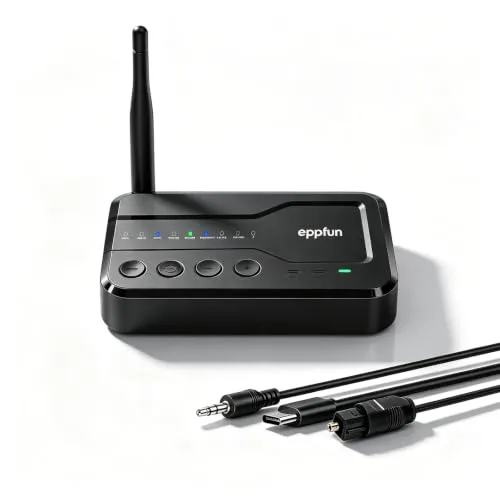 eppfun LE Audio Auracast Bluetooth 5.4 Sender für TV und PC