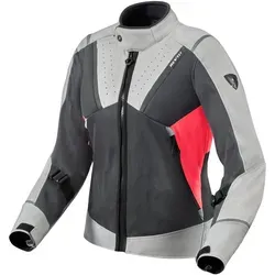 Revit Airwave 4 Damen Motorrad Textiljacke, grau-pink, Größe 46