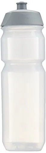 Tacx Flasche Shiva 0,5 Liter - Transparent - Wasserflasche mit Antitropfsystem für sichere Handhabung, ideal für Sport und Outdoor-Aktivitäten. Robust und in 500 und 750 ccm erhältlich.