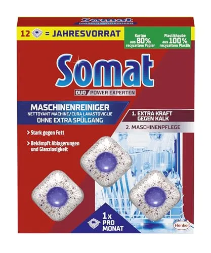 Somat Maschinenreiniger Tabs Anti-Kalk (12 WL) von Somat