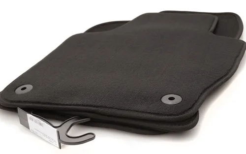 neu Fußmatten passend für VW Polo 5 6R 6C Velours Autoteppich 4.teilig Schwarz