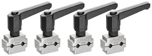 Vigor V7120 Bremsleitungs-Haltewerkzeug - Bördelgeräte für Bremsleitungen, 4-teiliges Haltewerkzeug für beschädigungsfreies Halten von Ø 4,75mm Bremsleitungen, ideal für präzise Arbeiten.