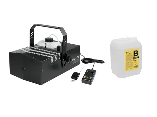 EUROLITE Dynamic Fog 1200 Set mit 5l Smoke Fluid