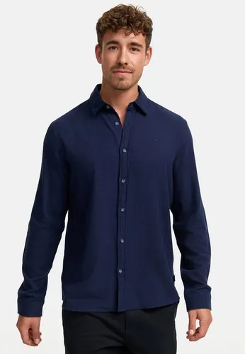 Indicode Langarmhemd Herren INGilman – Elegantes Herrenhemd aus 100 % Baumwolle - Das Indicode Langarmhemd INGilman bietet höchsten Tragekomfort durch 100 % Baumwolle. Mit Kentkragen und Regular Fit ist es ideal für Freizeit- und Businesslooks.