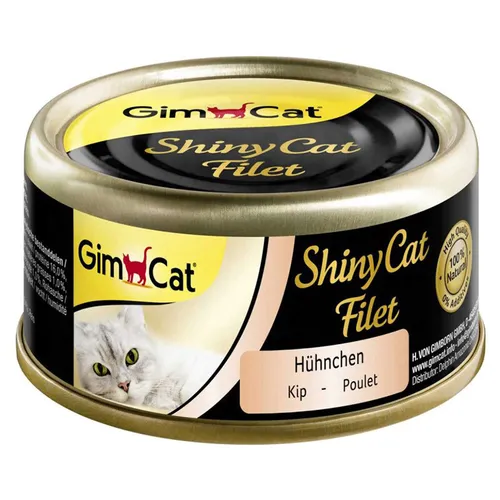 GimCat ShinyCat Filet mit Hühnchen 70 g