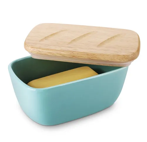 Dowan Butterdose DOWAN 16.5cm Große Butterdose in blau von Dowan