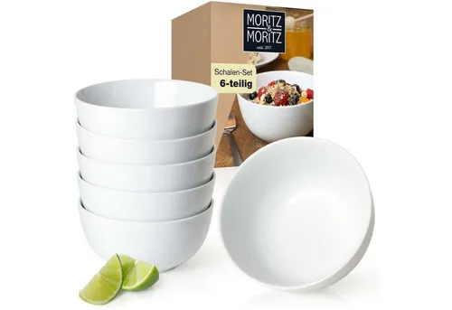 Moritz & Moritz Tafelservice BASIC Schüssel Set in weiß von Moritz & Moritz