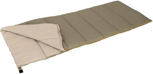 EuroTrail Brooks Deckenschlafsack, 210x80cm, grau/beige
