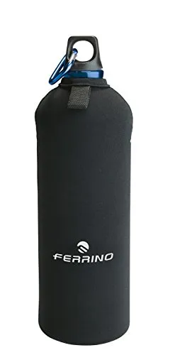 Ferrino ALU Drink mit Abdeckung für Camping und Wandern, Erwachsene, Unisex, 1 Liter